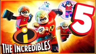 LEGO Incredibles Walkthrough Part 5 Frozone Babysits (PS4 Pro) co-op guide