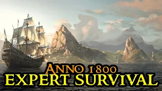 THE PERFECT START - Anno 1800 EXPERT SURVIVAL & MOD OVERHAUL || Hard Settings || Strategy Part 01