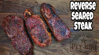 Easy Reverse Seared Steaks On A Pellet Smoker - How To Reverse Sear Steaks