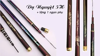 || 410k - 560k || Cần Dạ Nguyệt 5H [ Carbon Cao Cấp ] + Tặng 1 Đọt Phụ , Đơn , Đài Chuyên Săn Hàng