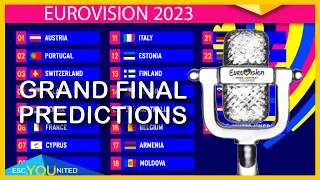 EUROVISION 2023: GRAND FINAL - Team Winner Prediction - Top 26