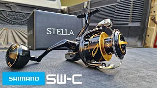 SHIMANO STELLA - SWC | UNBOX & CLOSER LOOK IN 4K | SPINNING REEL PORN | SURF FISHING - SRI LANKA