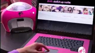 2009 Barbie Doll'd Up Nails B-Nails Digital Nail Printer Commercial