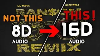 Lil Tecca feat. Juice WRLD - Ransom (16D AUDIO/NOT 8D AUDIO)🎧