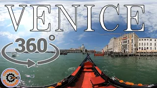 360 Gondola Ride in the Grande Canal of Venice Italy