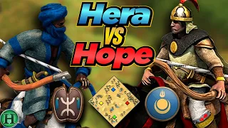 Berbers vs Mongols | 1v1 Arabia | vs Hope | AoE2