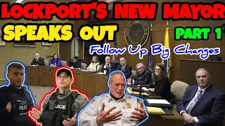 💥FALSE HARASSMENT CHARGES!💥 NEW MAYOR SPEAKS UP!  LOCKPORT