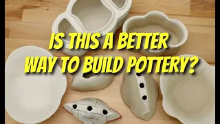 A Better Way to Hand Build Pottery - NO MEASURING! FREE TEMPLATES!