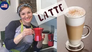 ☕ Как приготовить КОФЕ ЛАТТЕ в итальянской гейзерной кофеварке, пошаговая инструкция, COFFEE LATTE
