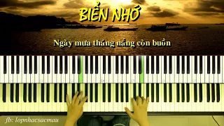 Biển Nhớ ( Trịnh Công Sơn) | Piano Cover | Linh Nhi