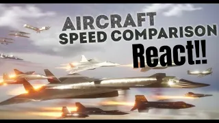 Aircraft Speed Comparison Reaction