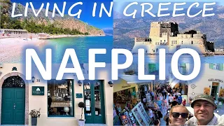 Nafplio Greece (ναυπλιο) Castle, Beach, Old Town, Hotels, Restaurants, Cine Nafplio Living in Greece