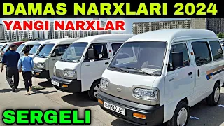 15 MAY DAMAS NARXLARI 2024. SERGELI MASHINA BOZORI NARXLARI 2024