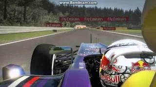 F1 2012 (2013 Mod) - Seb Vettel - Onboard Spa-Francorchamps