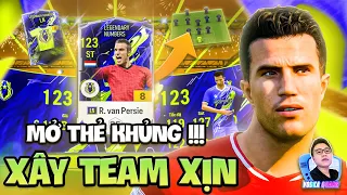 Vodka Quang | Content yêu thích mở thẻ Build Team đối thủ gặp là chạy mất dép cùng Van Persie LN +8