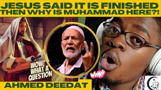 AHMED DEEDAT Asks PASTOR Jesus Said I Have Finished The Task Before Crucifixion - Reaction