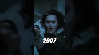 Evolution of Johnny Depp in movies #shorts