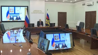 Владимир Колокольцев представил новых руководителей пяти территориальных органов МВД России