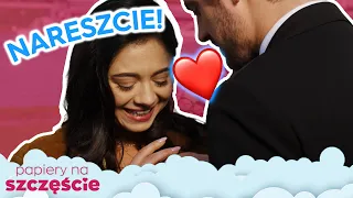 ADAM POPROSIŁ MARTĘ O RĘKĘ! 💍👰 | Papiery na szczęście