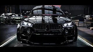 DZYZ - Gangstas (BASS BOOSTED) / Widebody BMW X6 M