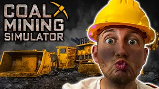 Coal Mining Simulator - SPRENGUNG in der KOHLEMINE: Untertage mit schwerem Gerät - Bergbau Simulator