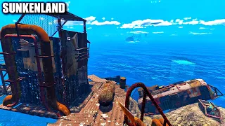 Skull Island Waterworld Survival Day Twenty Three | Sunkenland Gameplay | Part 23