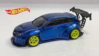 Subaru Wrx Sti Wide Body Hot Wheels Custom