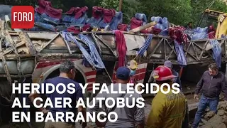 Volcadura de autobús en Oaxaca deja 28 muertos - Noticias MX