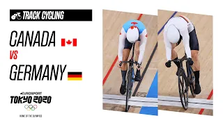 CANADA vs GERMANY | Men's Sprint - Track Cycling Highlights | Olympic Games - Tokyo 2020