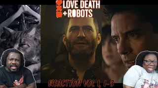 Love Death + Robots VOL 1, 1-3 REACTION/DISCUSSION!! {Three Robots/Beyond the Aquila Rift/Ice Age}