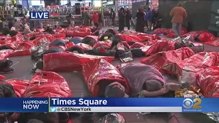 Hundreds Brave The Cold To Fight Homelessness In NYC