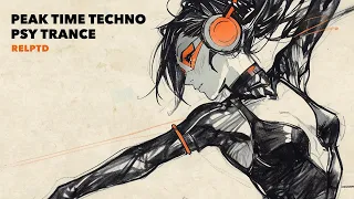 Peak Time Techno & Psy Trance DJ Mix 2024 by Relptd