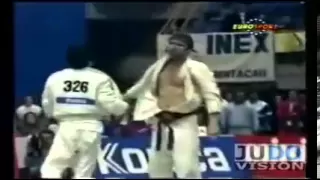 JUDO 1989 World Championships: Mike Swain (USA) - Toshihiko Koga 古賀 稔彦 (JPN)