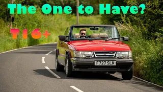 Saab 900 convertible T16+ //Road Test