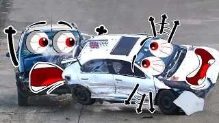 Banger Racing Angmering Raceway | Car Crash Compilation | Doodles