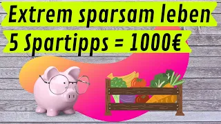 5 ungewöhnliche Sommerspartipps von Frugalisten💰🐷|1000€ sparen| sparsam leben |sparen beim Einkaufen