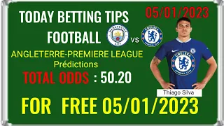 FOOTBALL PREDICTIONS TODAY 05/01/2023 SOCCER PREDICTIONS BETTING TIPS VIP