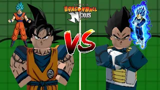 Goku VS Vegeta┃Roblox Dragonball Nexus