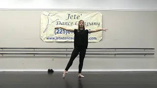 Jete' Dance Company - Beginner 5&6yr old Ballet & Tap Combo Class, Week 1