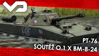 War Thunder CZ - Tanky (115.díl) - PT-76 - Soutěž o 1 x BM-8-24