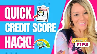 Quick Credit Score Hack! Increase Your Credit Scores Fast! Lower Credit Card Utilization!