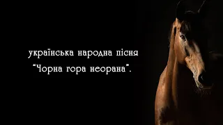 Українська народна пісня: "Чорна гора неорана". Виконує ансамбль с. Долина.