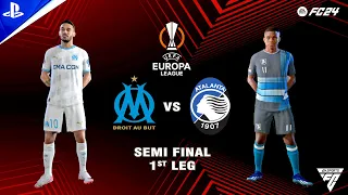 FC 24 - Marseille vs Atalanta - Semi Final 1st Leg - UEFA Europa League 2024 | PS5™ | 4K