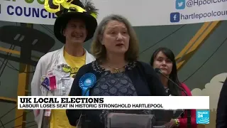 UK local elections: Labour loses seat in historic stronghold Hartlepool