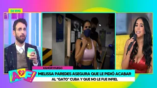 Amor y Fuego -JUN 16-2/4- MELISSA ASEGURA QUE LE PIDIÓ ACABAR AL "GATO" Y QUE NO FUE INFIEL | Willax