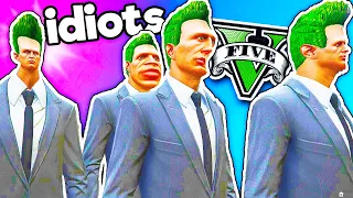 WHEN IDIOTS PLAY GTA #3 | GTA 5 Online Funny Moments