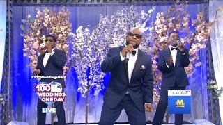 Wanya Morris & Boyz II Men Performed On #100WeddingsGMA #DWTS