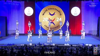 Team Finland Jr Coed Elite ICU World Cheerleading Championship 2024 Finals