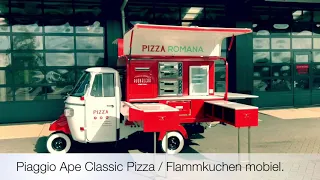 Piaggio Ape pizza Foodtruck - the Ultimate mobile catering solution - Boscarrelli