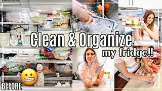 NEW CLEAN & ORGANIZE WITH ME 2023 :: FRIDGE ORGANIZATION IDEAS :: Organize your fridge on a budget